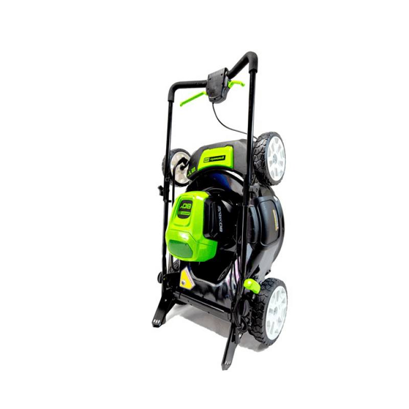 80V 21" Brushless Lawn Mower & 16" String Trimmer Combo, (2) 2.0Ah Batteries and Charger Included