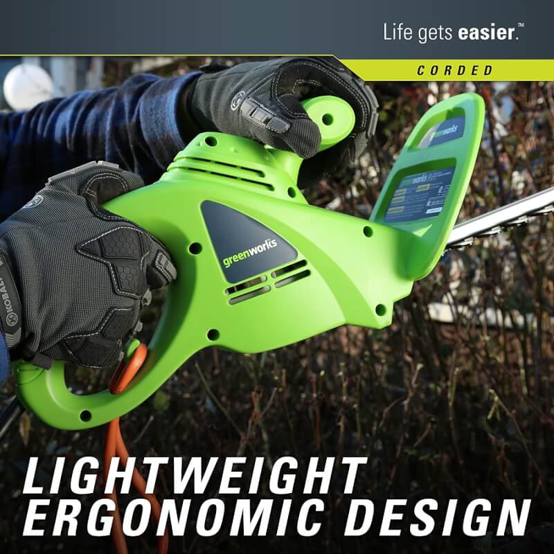 2.7 Amp 18" Corded Hedge Trimmer