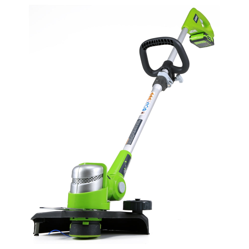 Ensemble 24 V de coupe-herbe et souffleur, batterie USB 2,0 Ah et chargeur inclus