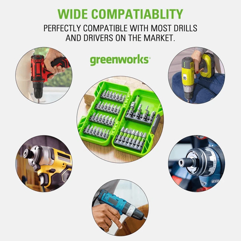 40 PCS Impact Rated Driving Set
