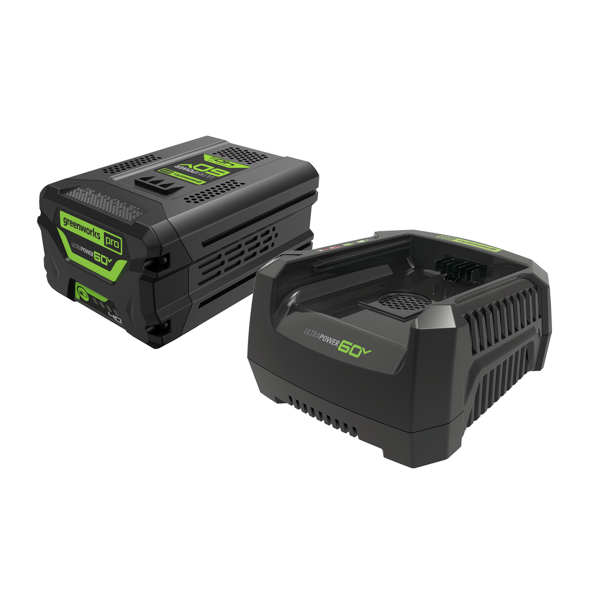 60V 4.0 Ah Batteries & Rapid Charger Combo Kit