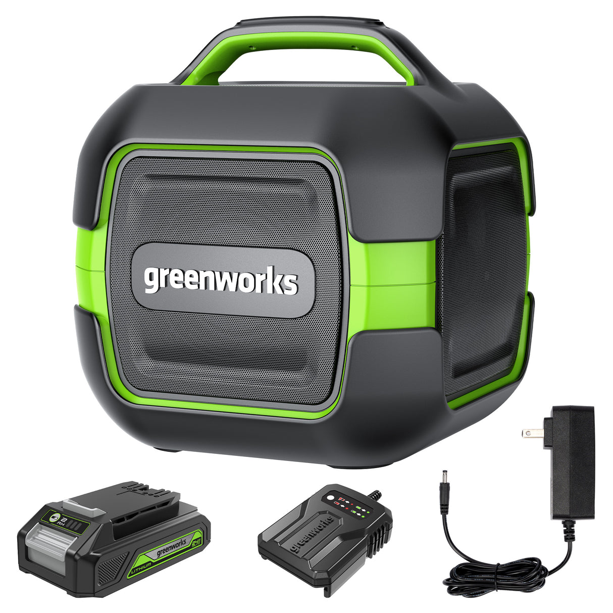 Haut-parleur Bluetooth 24 V, batterie 2,0 Ah et chargeur inclus