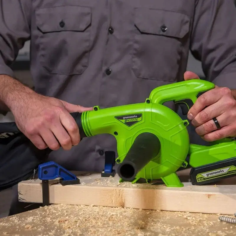 24V 90 CFM Cordless Battery Shop Blower & Vacuum (Tool Only)