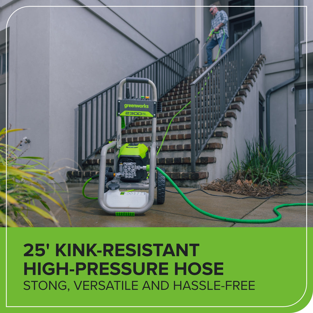 2300 PSI 2.3 GPM Brushless Electric Pressure Washer