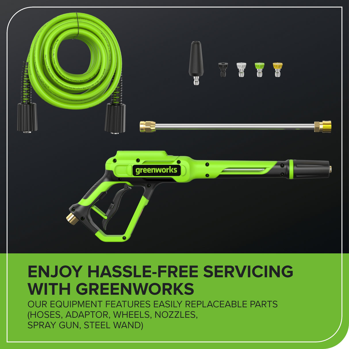 2300 PSI 2.3 GPM Brushless Electric Pressure Washer