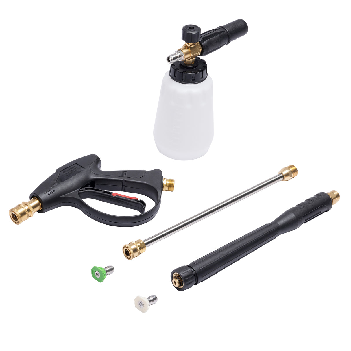 Ensemble de pistolet pulvérisateur court – Max 3100 PSI (lb/po²)