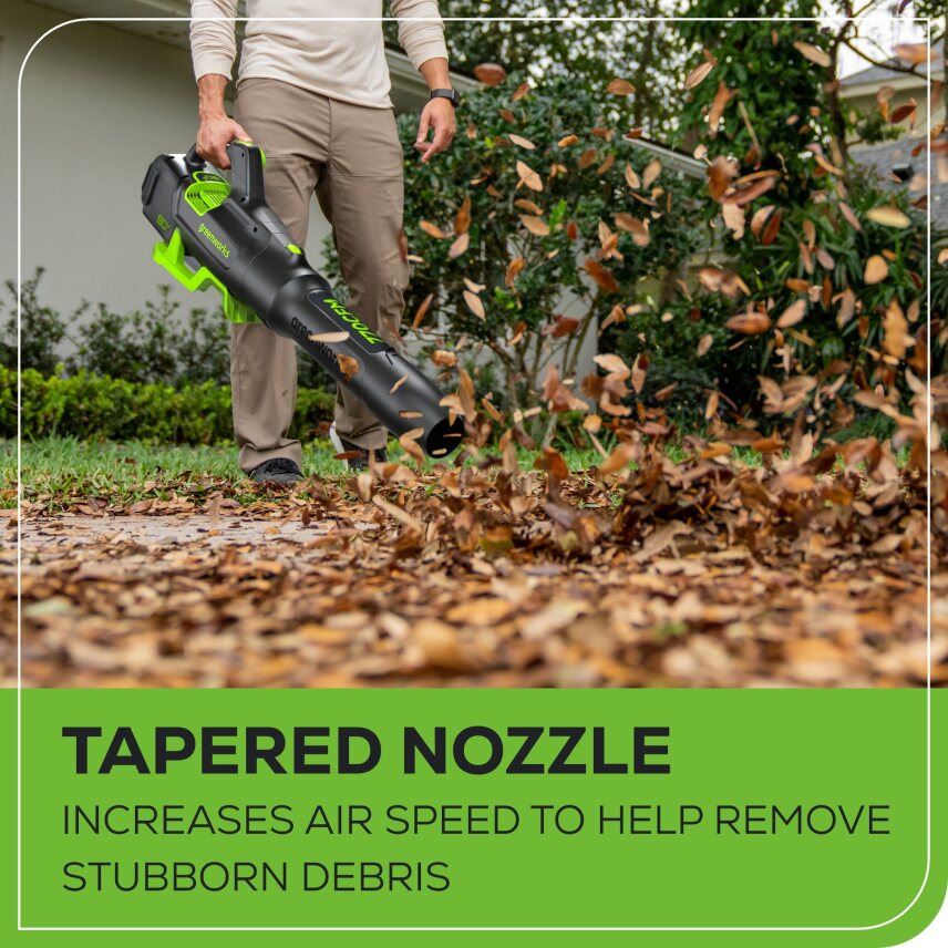 80V 770 CFM 180 MPH Leaf Blower, 4.0Ah Battery and Charger Included