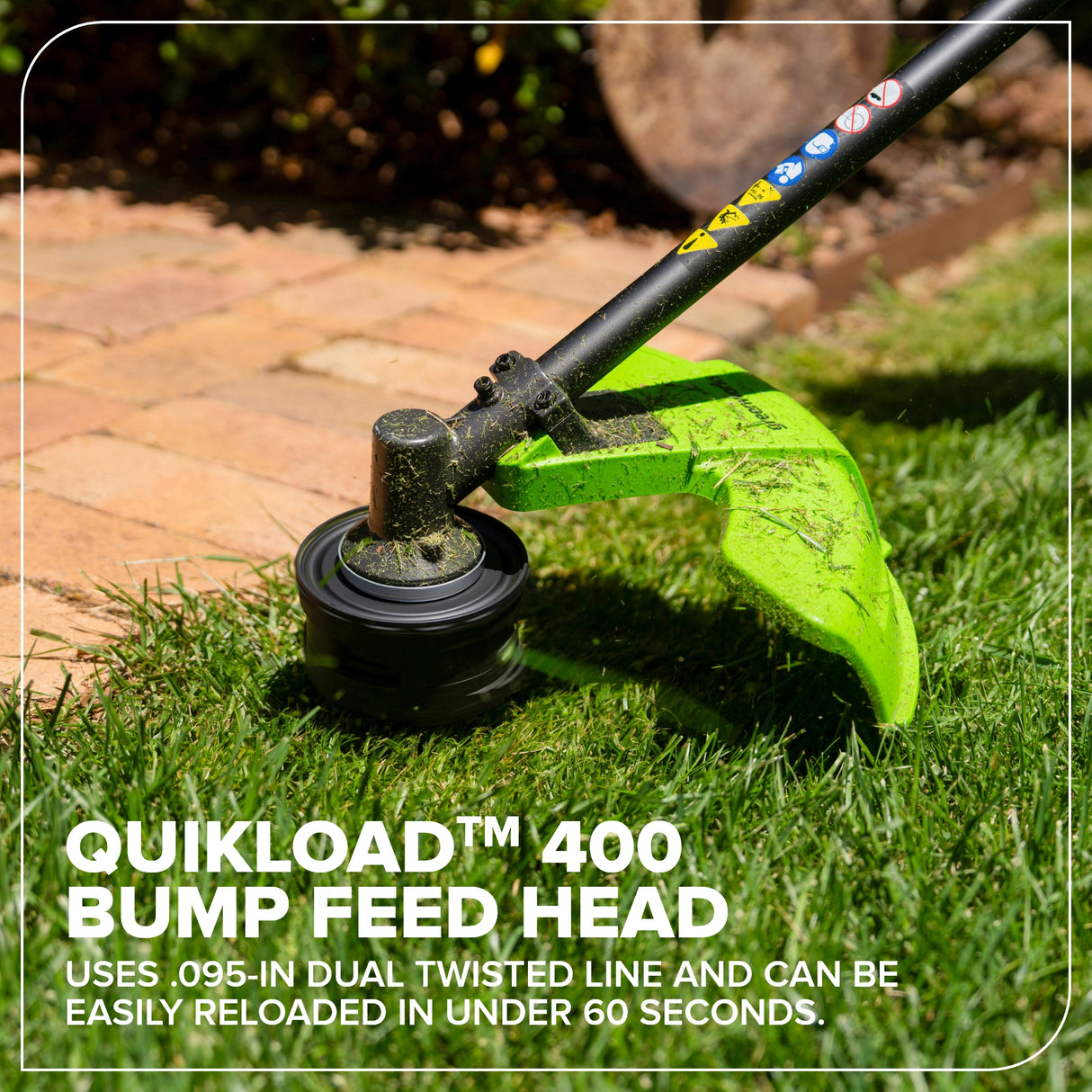 48V (24V x 2) 16" Brushless String Trimmer, (2) 4.0Ah 21700 Batteries and 100W Type-C Charger with (2) 3-FT Cables Included