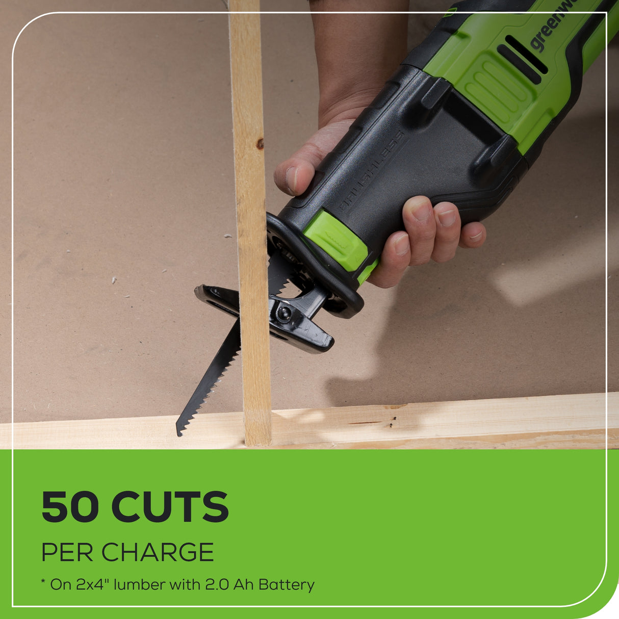 24V Brushless Reciprocating Saw (Tool Only) - S24L00