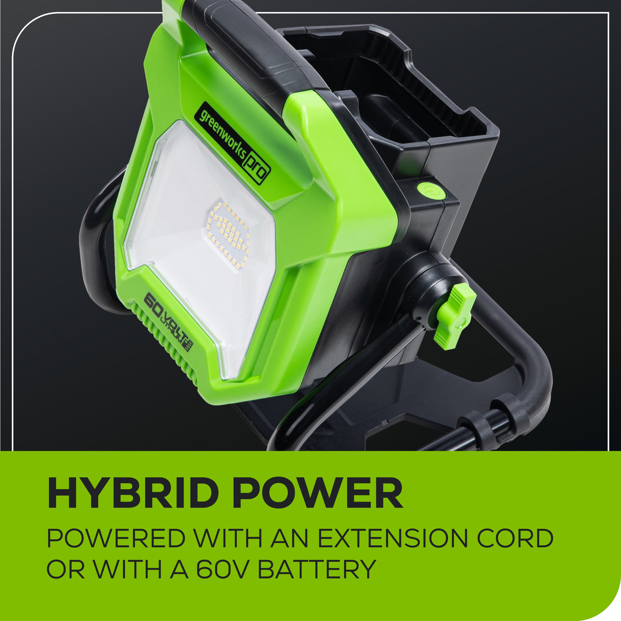 60V AC/DC 2500 Lumen Work Light (Tool Only)