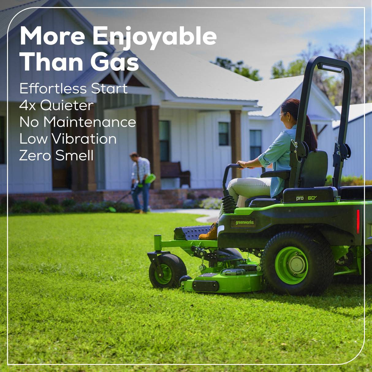 60V 60" MaximusZ Zero Turn Mower, (2) 20.0Ah, (4) 8.0Ah Batteries and 1.5 kW Charger Included | MZ6061