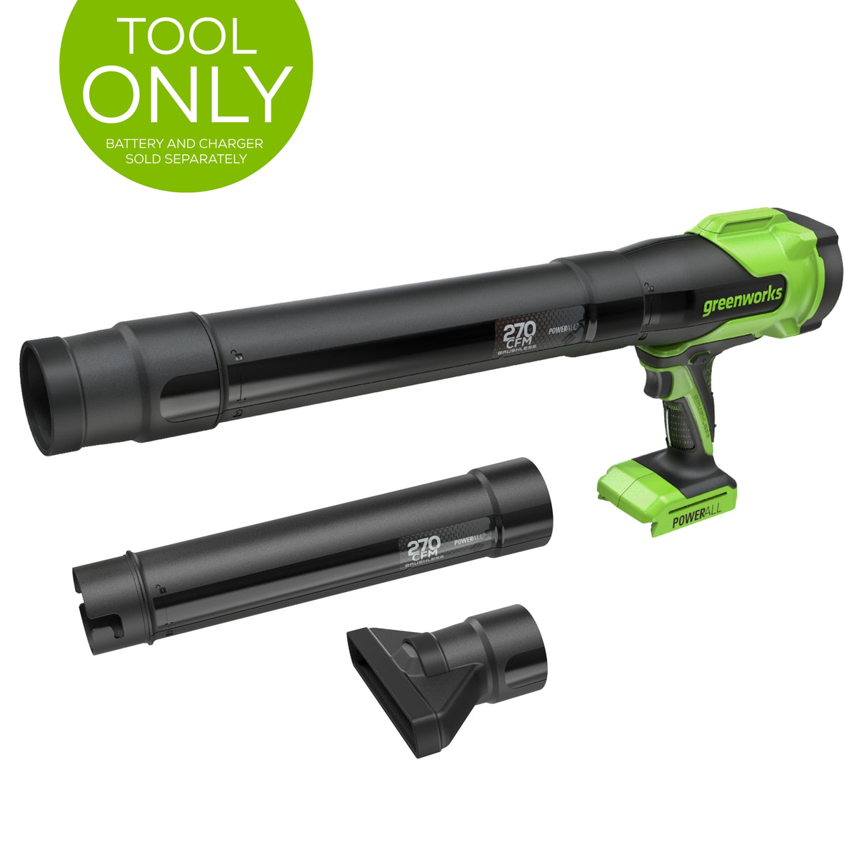 24V Brushless 270 CFM - 130 MPH Blower (Tool Only)