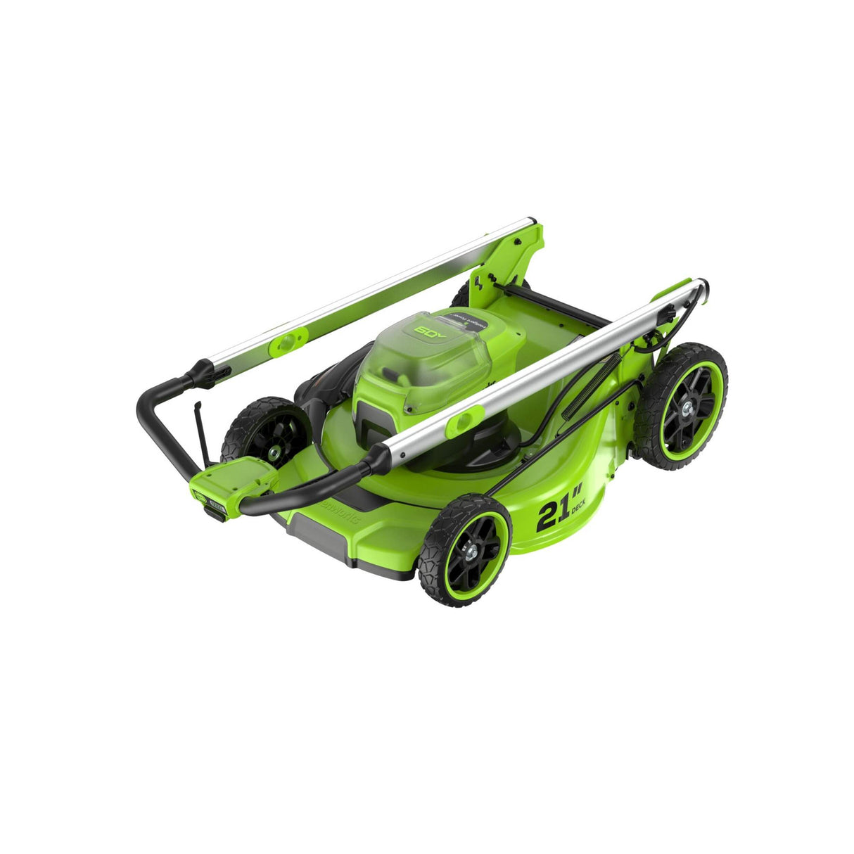 60V 21" Push Lawn Mower, 4.0 Ah Battery & Charger Included