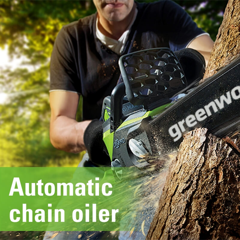 40V 14" Chainsaw, 4.0Ah Battery and Charger
