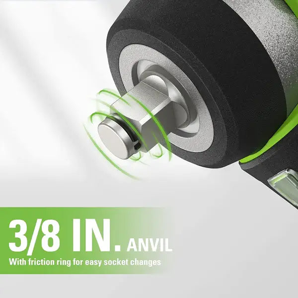 Clé à chocs 24 V 3/8 pouce, batterie 2,0 Ah et chargeur inclus