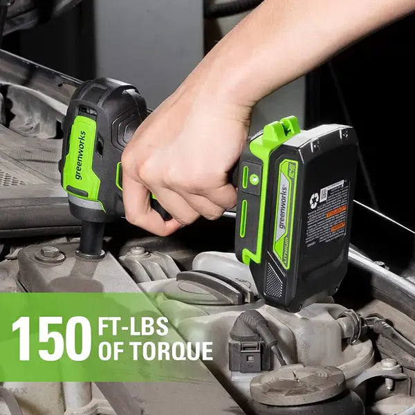 Clé à chocs 24 V 3/8 pouce, batterie 2,0 Ah et chargeur inclus