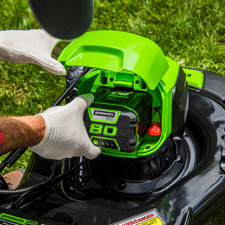 battery lawn mower runtime