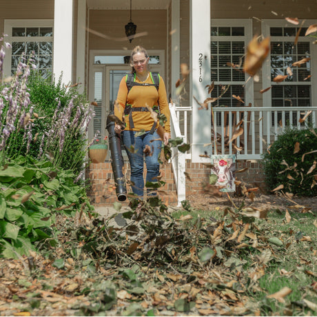 best battery leaf blower for wet leaves