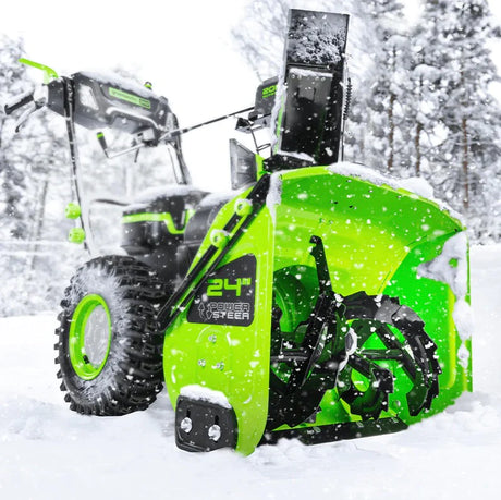 La souffleuse à neige à deux phases Greenworks Pro 80V