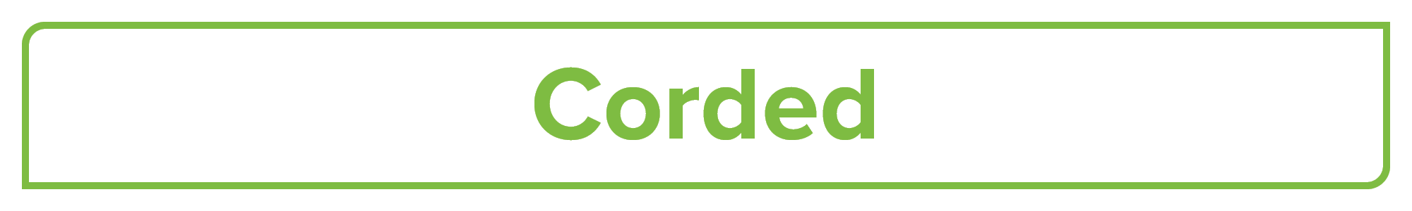 Corded