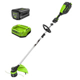 80V 16" Front Mounted String Trimmer, 2.0Ah Battery and Charger Included