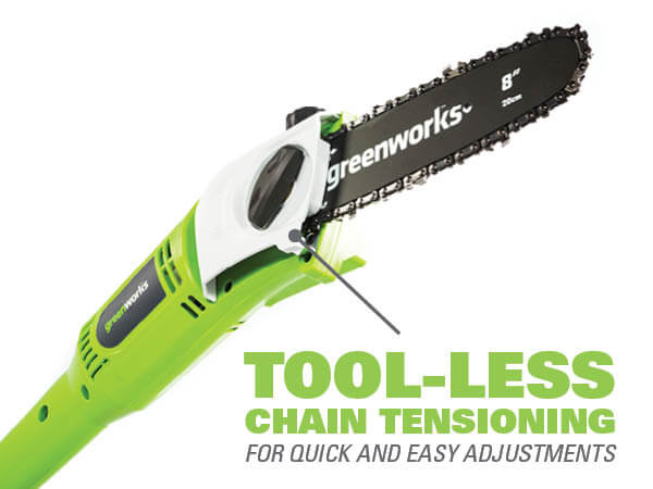 Greenworks 6.5 Amp 8" Corded Pole Saw