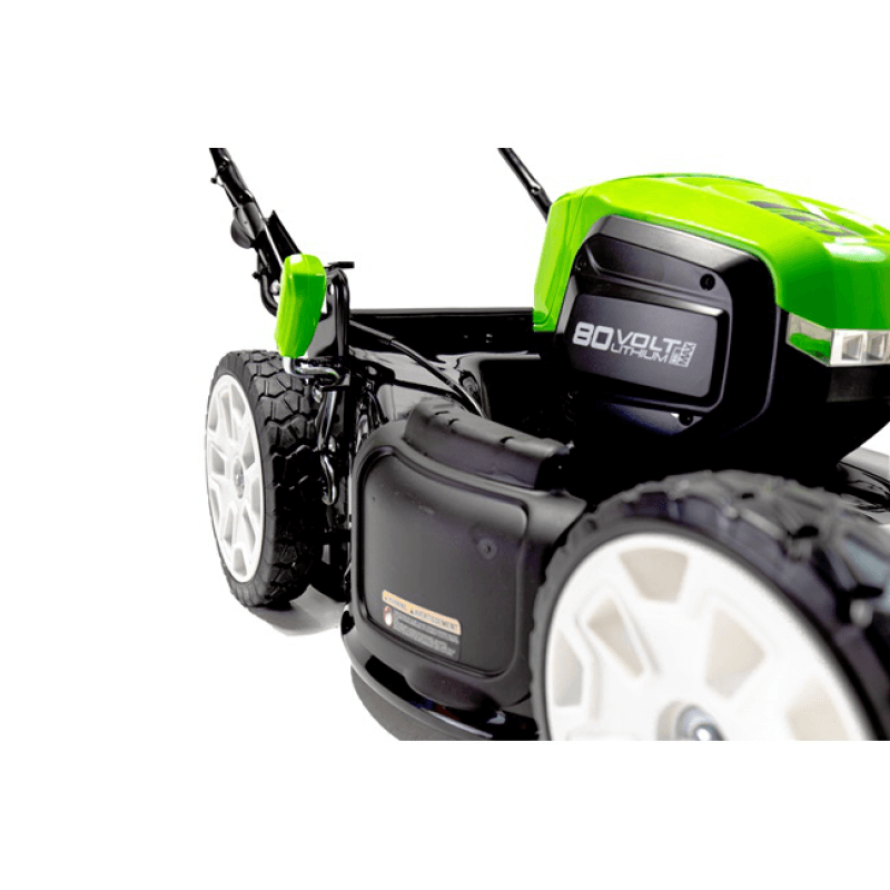 80V 21" Brushless Lawn Mower & 16" String Trimmer Combo, (2) 2.0Ah Batteries and Charger Included