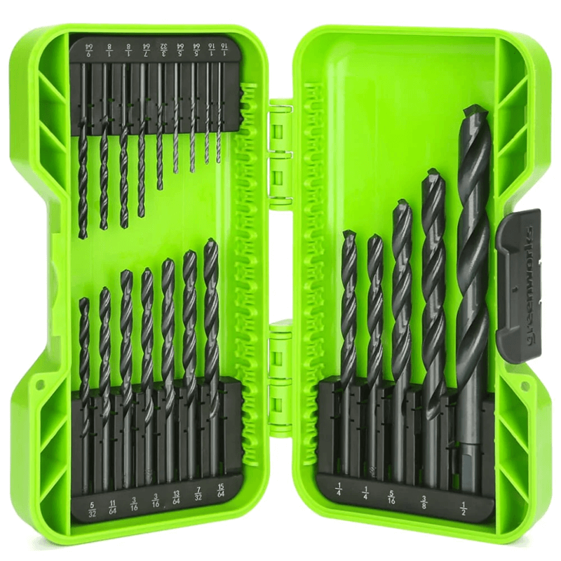 21 PCS Black Oxide Drilling Bit Set