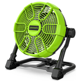 Ventilateur portable 24 V avec batterie USB 2,0 Ah et adaptateur/chargeur secteur