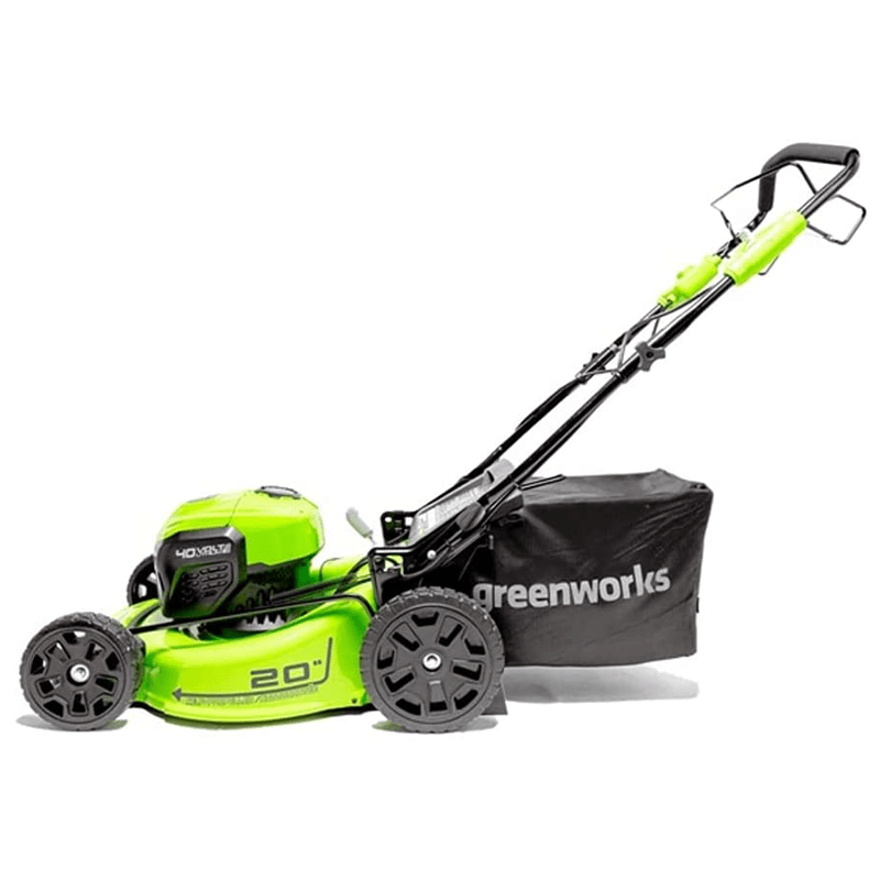40V 20" Self-Propelled Mower & 40V 12" String Trimmer Combo Kit, 5.0Ah Battery and Charger Included