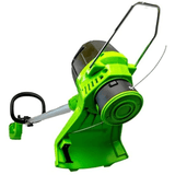 40V 20" Self-Propelled Mower & 40V 12" String Trimmer Combo Kit, 5.0Ah Battery and Charger Included
