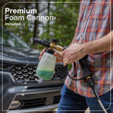 Ensemble de pistolet pulvérisateur court – Max 3100 PSI (lb/po²)