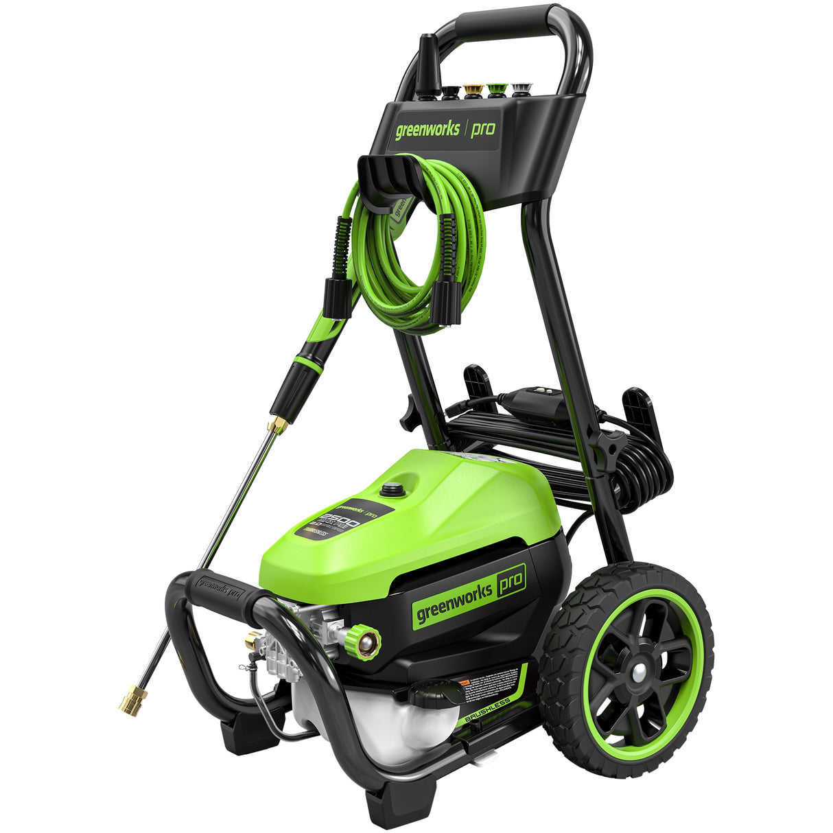 2500 PSI 2.0 GPM Brushless Electric Pressure Washer