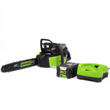 80V 18" Brushless Chainsaw, 2.0Ah Battery and Charger Included