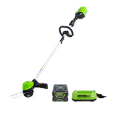 Coupe-herbe sans balais 60 V, 13 pouces, batterie 2,0 Ah et chargeur inclus
