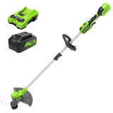 Coupe-herbe à batterie 24 V, 13 pouces, batterie 4,0 Ah et chargeur inclus