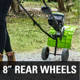 60V 8" Brushless Cultivator, 2.5Ah Battery and Charger Included