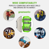 20 PCS Impact Rated Driving Set