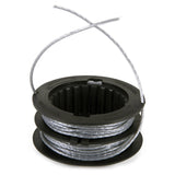 Bobine de rechange à double fil à alimentation par coup pour coupe-herbes