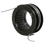 Bobine de rechange à double fil à alimentation par coup pour coupe-herbes