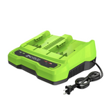 24V 4Ah Dual Port Battery Charger