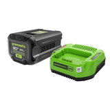 80V 2.5Ah Battery & 2 Amp Charger Combo Kit