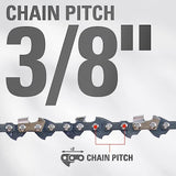 14" Replacement Chainsaw Chain