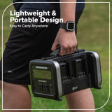 Station d'alimentation portative 24 V, 500 W (Outil seulement)