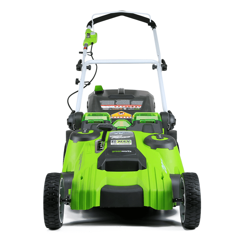 Tondeuse à double lame 40 V, 20 pouces, batteries et chargeur 2,0 Ah et 4,0 Ah inclus