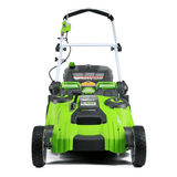 Tondeuse à double lame 40 V, 20 pouces, batteries et chargeur 2,0 Ah et 4,0 Ah inclus