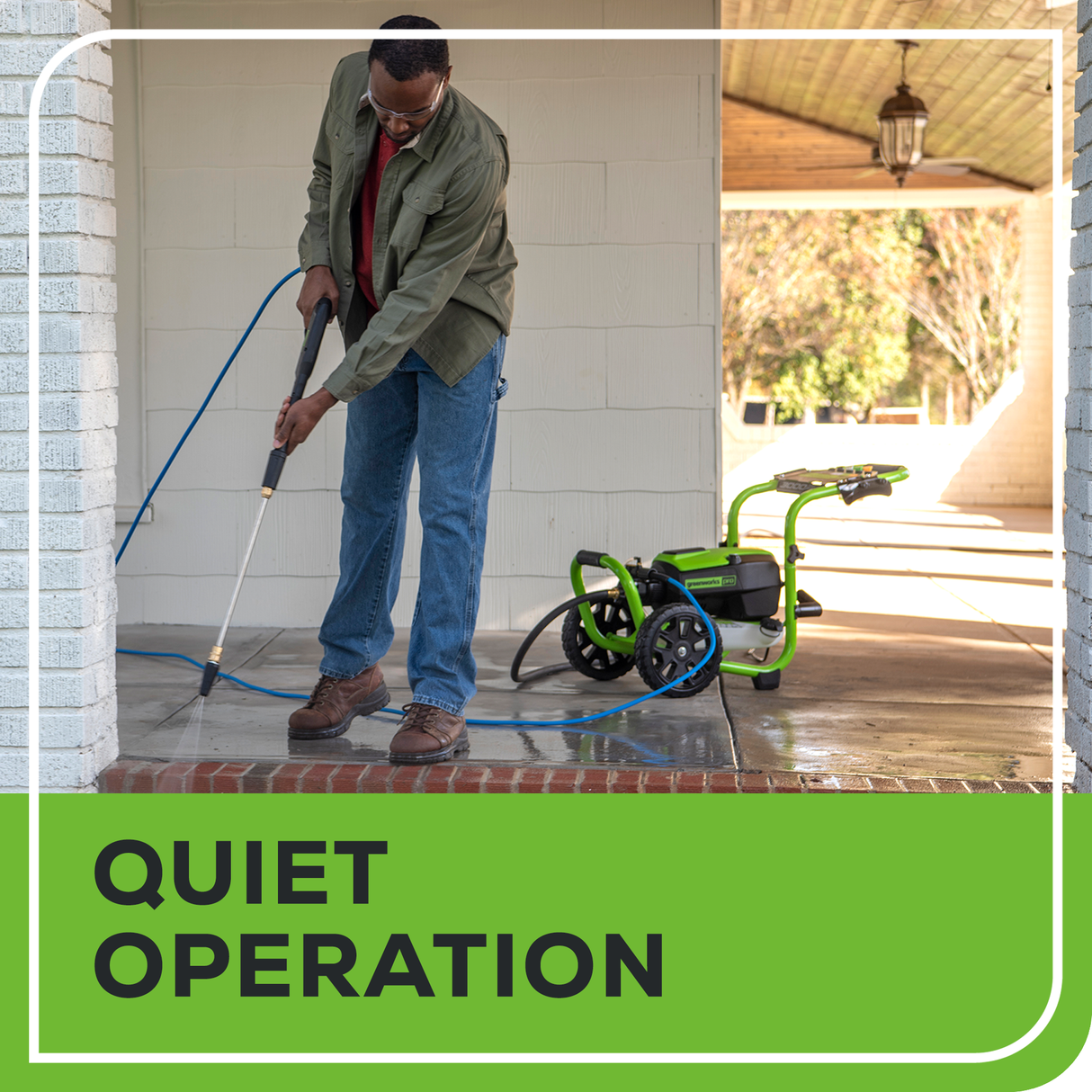 3000 PSI 1.1 GPM 14 Amp Brushless Electric Pressure Washer