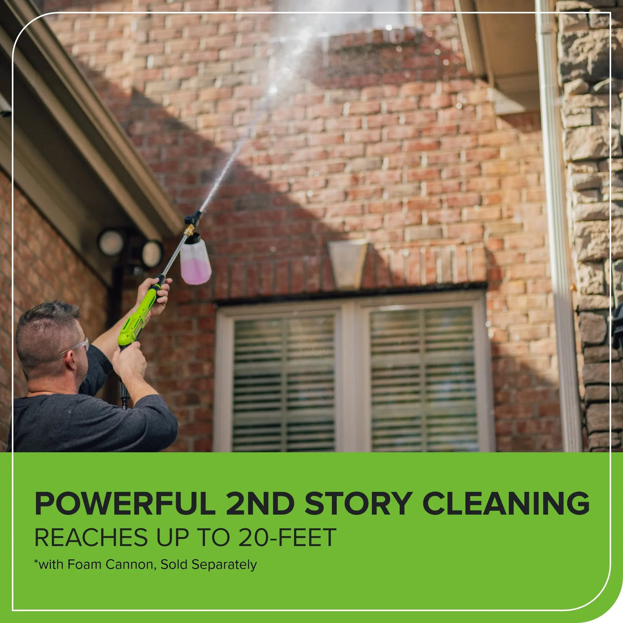 60V 3000 PSI Hybird Pressure Washer (Tool Only)