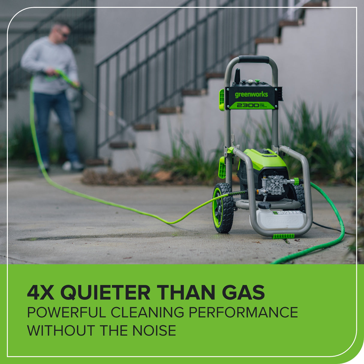 2300 PSI 2.3 GPM Brushless Electric Pressure Washer