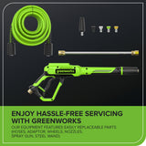 2300 PSI 2.3 GPM Brushless Electric Pressure Washer